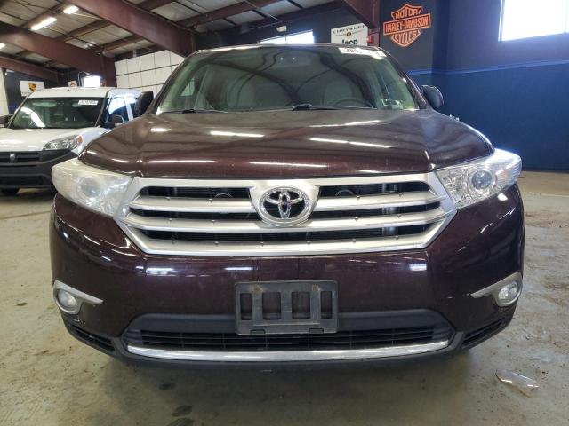 5TDBK3EH9CS111439 - 2012 TOYOTA HIGHLANDER BASE Бордовый фото 5