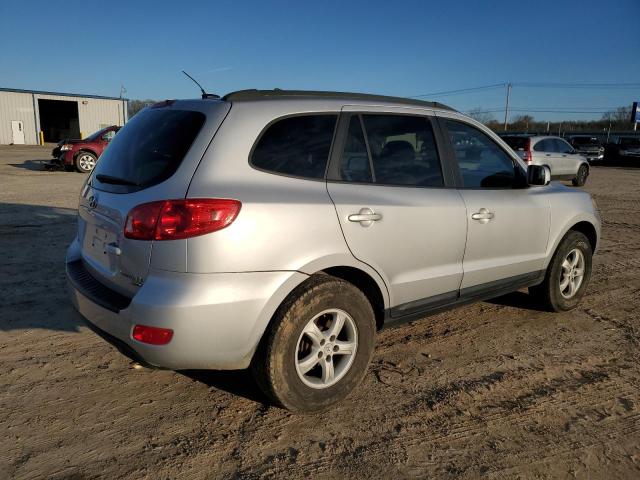 5NMSG73D98H155959 - 2008 HYUNDAI SANTA FE GLS SILVER photo 3