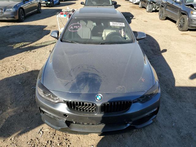 WBA4F7C52HG786299 - 2017 BMW 430I GRAN COUPE GRAY photo 5