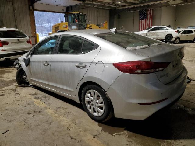 5NPD74LF1HH078063 - 2017 HYUNDAI ELANTRA SE SILVER photo 2