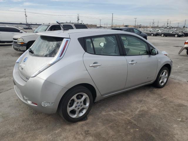 JN1AZ0CP9CT020952 - 2012 NISSAN LEAF SV SILVER photo 3