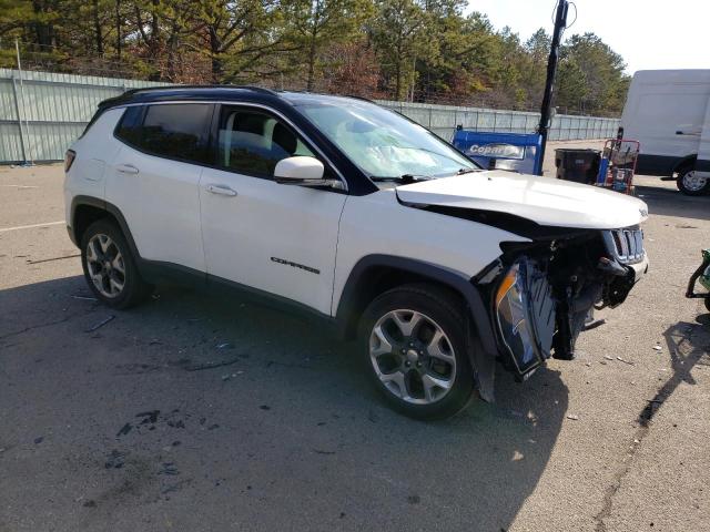 3C4NJDCB5KT596414 - 2019 JEEP COMPASS LIMITED WHITE photo 4
