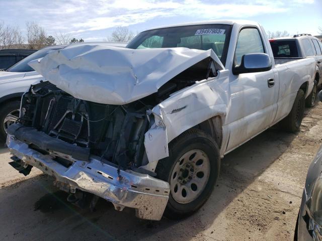 1GCEC14Z87Z206555 - 2007 CHEVROLET SILVERADO C1500 CLASSIC WHITE photo 1