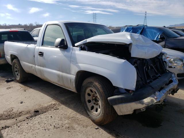 1GCEC14Z87Z206555 - 2007 CHEVROLET SILVERADO C1500 CLASSIC WHITE photo 4