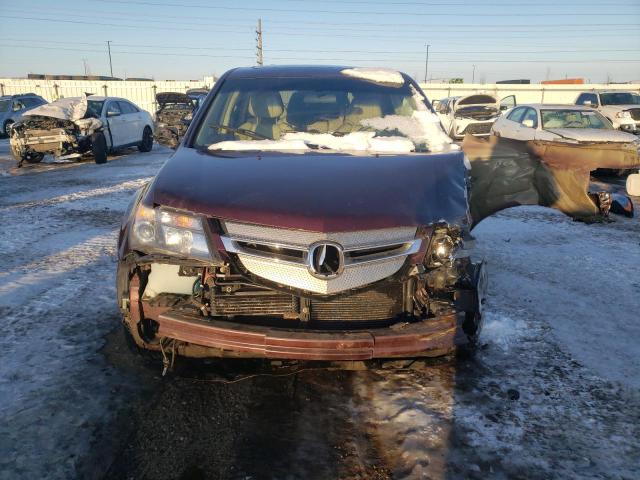 2HNYD282X7H547365 - 2007 ACURA MDX BURGUNDY photo 5