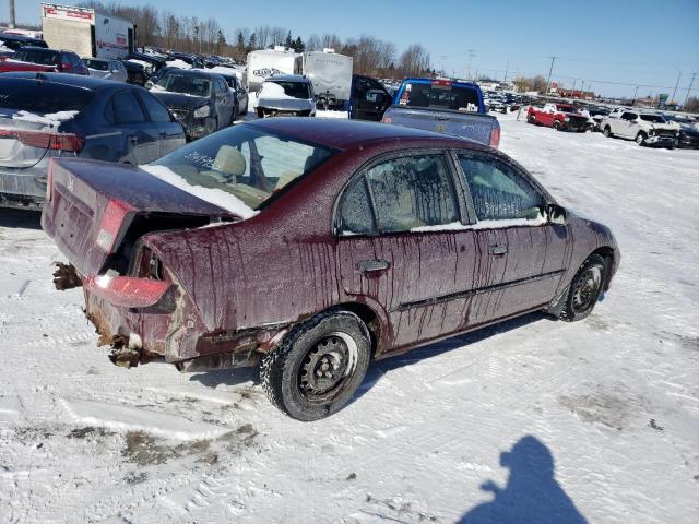 2HGES16344H928839 - 2004 HONDA CIVIC DX VP ბურგუნდია ფოტო 3