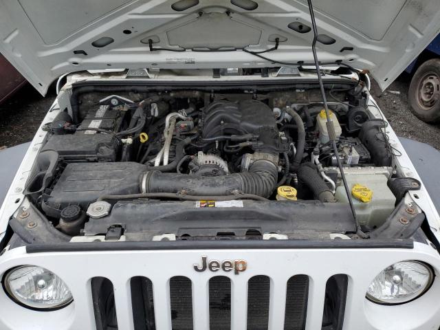 1C4AJWAGXFL587671 - 2015 JEEP WRANGLER SPORT WHITE photo 11