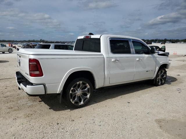 1C6SRFKT7MN836414 - 2021 RAM 1500 LONGHORN WHITE photo 3