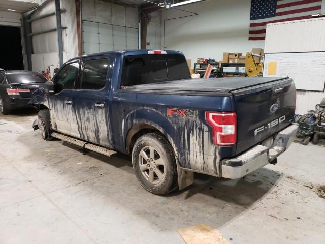 1FTEW1E40LKD32227 - 2020 FORD F150 SUPERCREW BLUE photo 2
