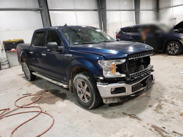 1FTEW1E40LKD32227 - 2020 FORD F150 SUPERCREW BLUE photo 4