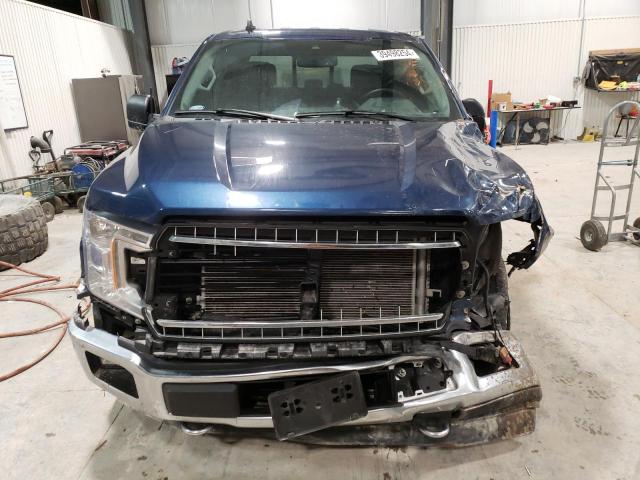 1FTEW1E40LKD32227 - 2020 FORD F150 SUPERCREW BLUE photo 5