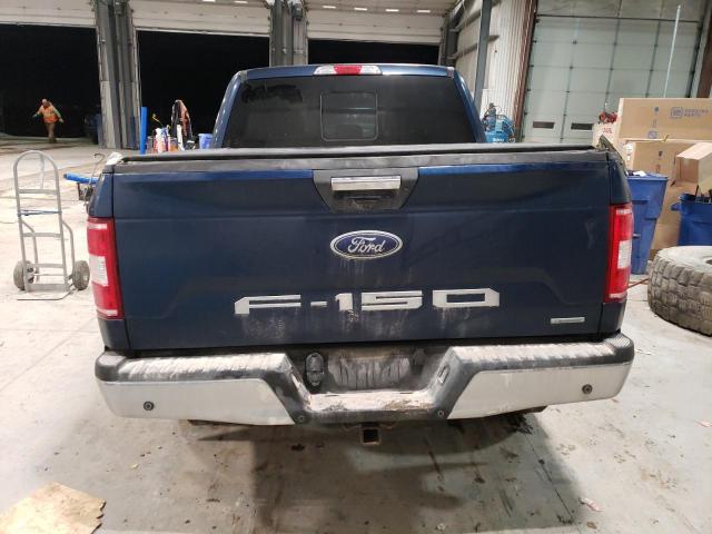 1FTEW1E40LKD32227 - 2020 FORD F150 SUPERCREW BLUE photo 6