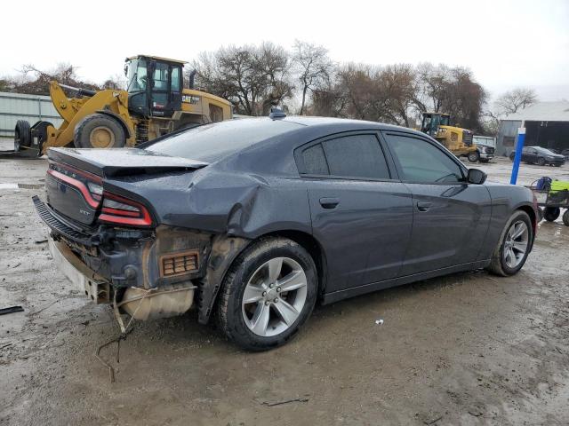 2C3CDXHGXHH528300 - 2017 DODGE CHARGER SXT BLUE photo 3