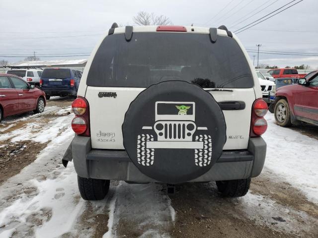 1J4GL48K57W542392 - 2007 JEEP LIBERTY SPORT WHITE photo 6