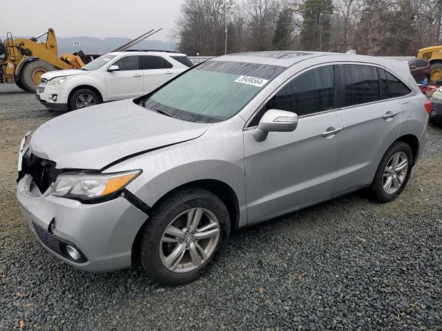 5J8TB4H5XDL020874 - 2013 ACURA RDX TECHNOLOGY SILVER photo 1