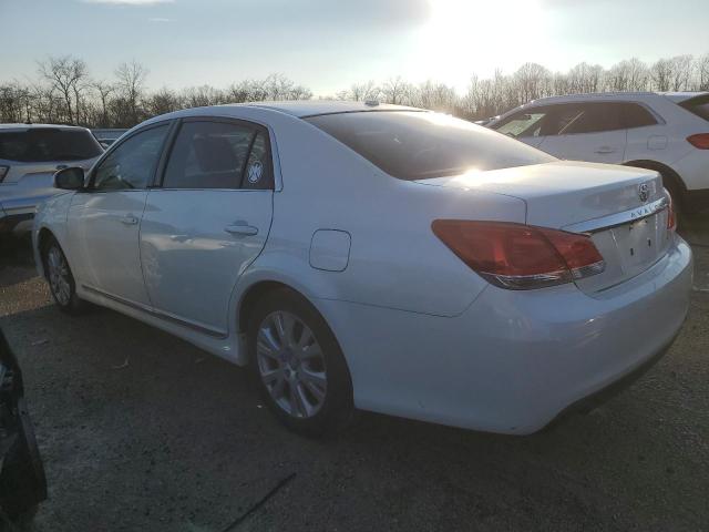 4T1BK3DB5BU421185 - 2011 TOYOTA AVALON BASE WHITE photo 2