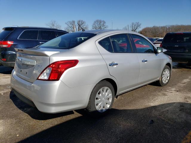 3N1CN7AP2KL807437 - 2019 NISSAN VERSA S SILVER photo 3