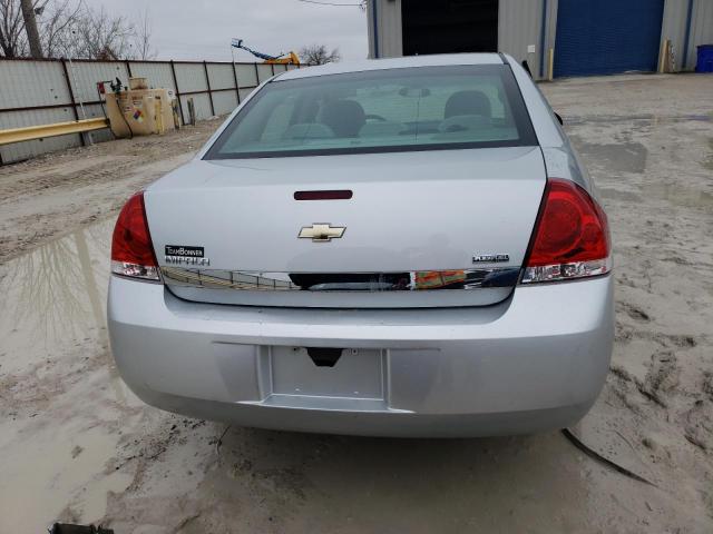 2G1WA5EK2A1144100 - 2010 CHEVROLET IMPALA LS SILVER photo 6