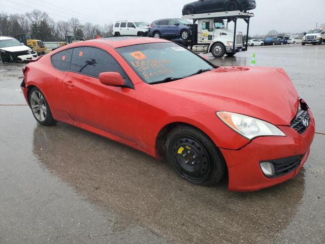 KMHHT6KD7AU030101 - 2010 HYUNDAI GENESIS CO 2.0T RED photo 4