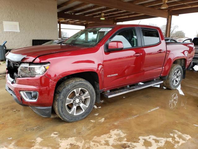 1GCGTDEN2H1181576 - 2017 CHEVROLET COLORADO Z71 RED photo 1