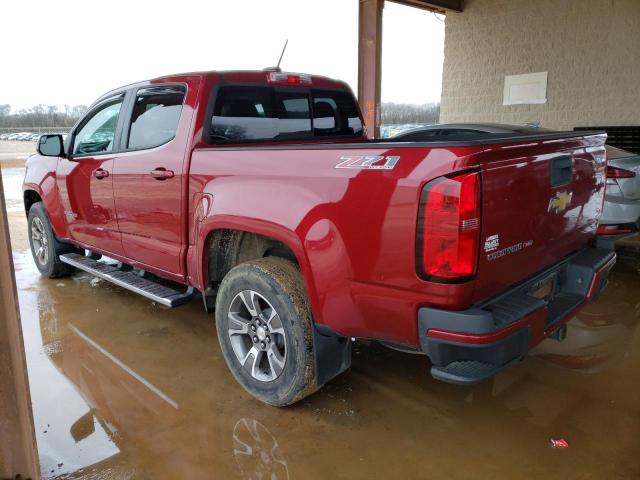 1GCGTDEN2H1181576 - 2017 CHEVROLET COLORADO Z71 RED photo 2