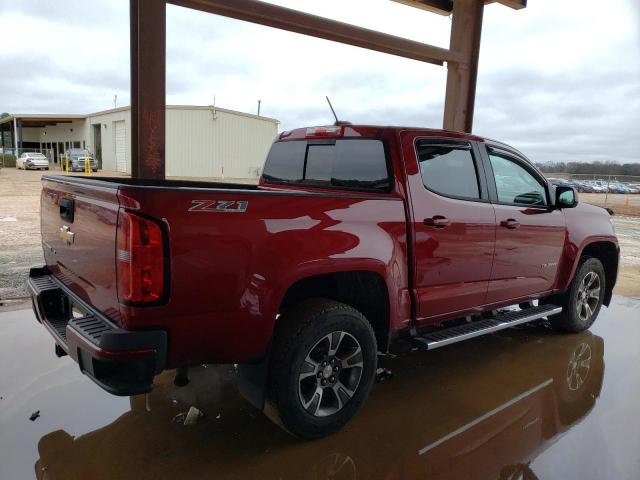 1GCGTDEN2H1181576 - 2017 CHEVROLET COLORADO Z71 RED photo 3