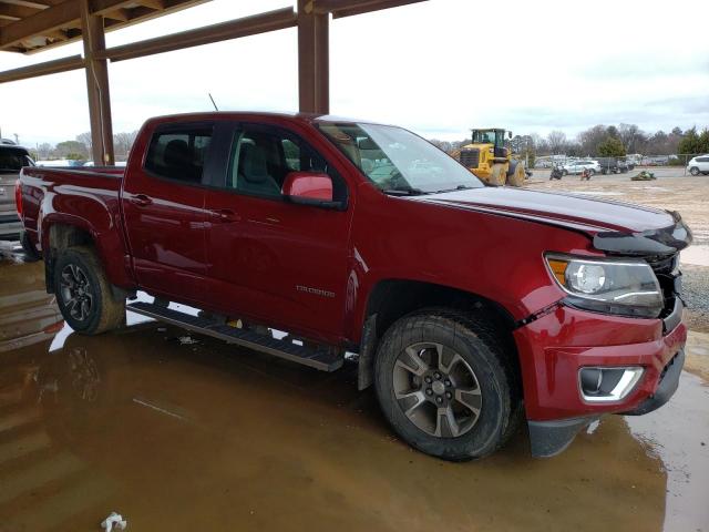 1GCGTDEN2H1181576 - 2017 CHEVROLET COLORADO Z71 RED photo 4