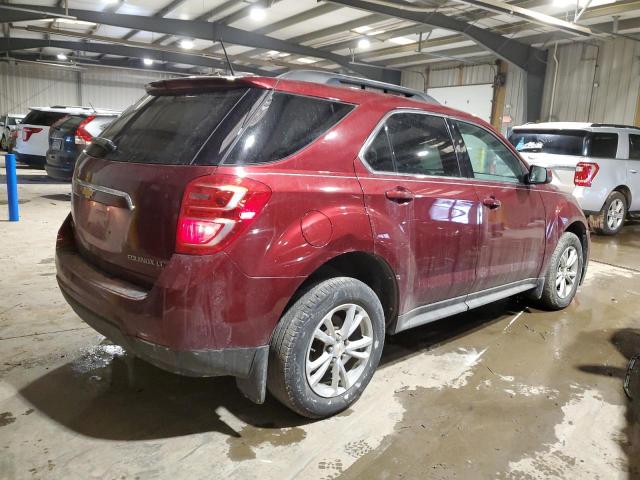 2GNFLFEK2G6230856 - 2016 CHEVROLET EQUINOX LT BURGUNDY photo 3