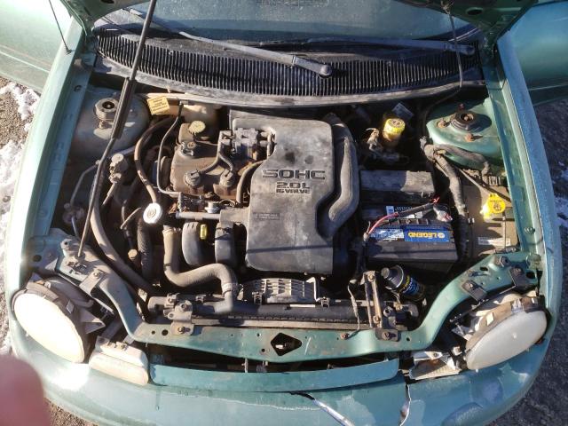 1B3ES42C1WD726001 - 1998 DODGE NEON HIGHLINE GREEN photo 11