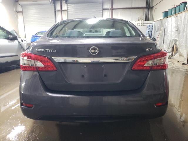 3N1AB7AP2FL658033 - 2015 NISSAN SENTRA S GRAY photo 6