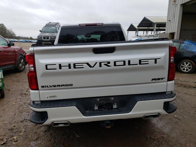 1GCUYEEDXNZ127828 - 2022 CHEVROLET SILVERADO K1500 RST WHITE photo 6