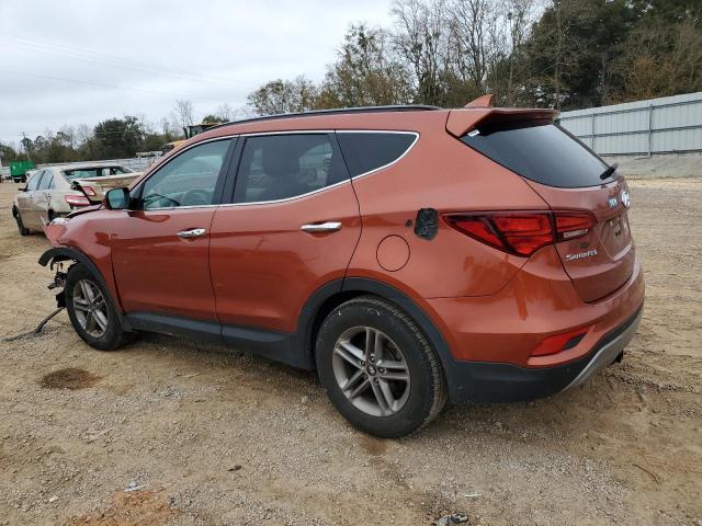 5XYZU3LB7JG510240 - 2018 HYUNDAI SANTA FE S ORANGE photo 2