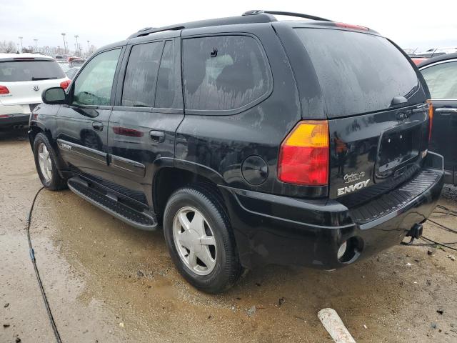 1GKDT13S432218922 - 2003 GMC ENVOY BLACK photo 2