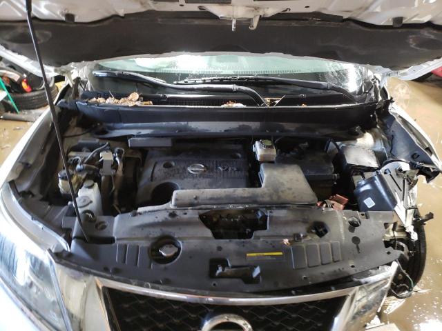 5N1AR2MM5FC641800 - 2015 NISSAN PATHFINDER S WHITE photo 11