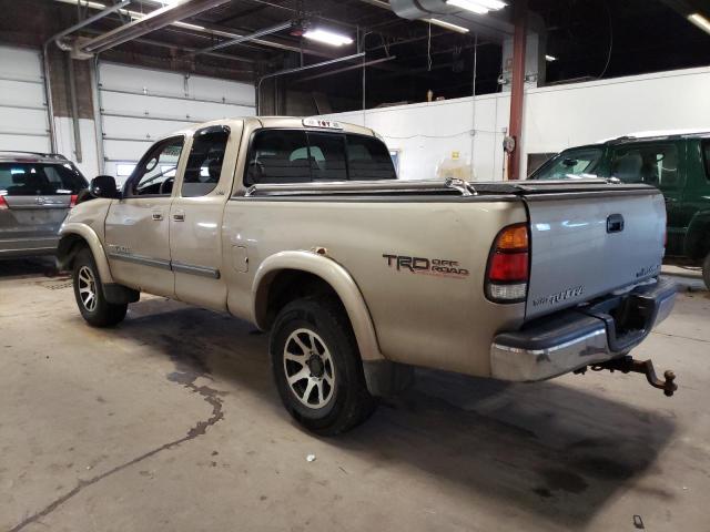 5TBBT44153S368307 - 2003 TOYOTA TUNDRA ACCESS CAB SR5 GOLD photo 2