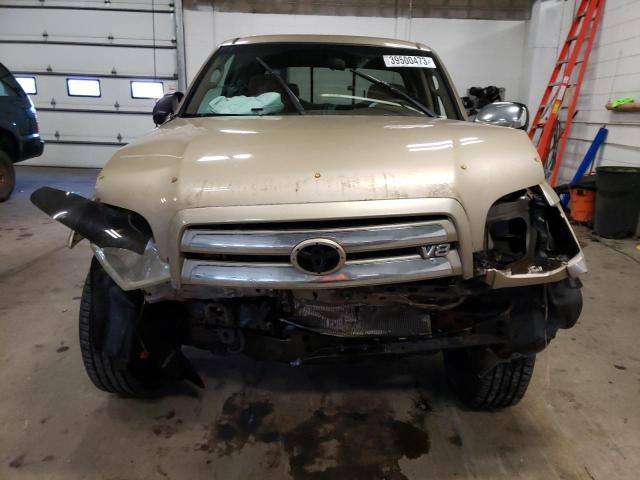 5TBBT44153S368307 - 2003 TOYOTA TUNDRA ACCESS CAB SR5 GOLD photo 5