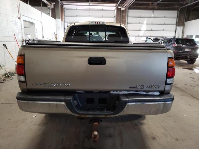 5TBBT44153S368307 - 2003 TOYOTA TUNDRA ACCESS CAB SR5 GOLD photo 6