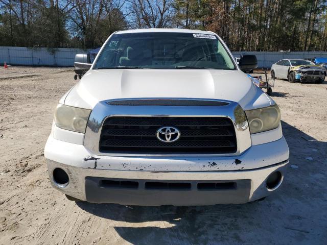 5TFLU52167X001949 - 2007 TOYOTA TUNDRA WHITE photo 5