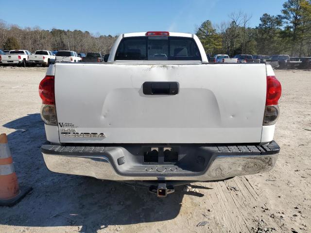 5TFLU52167X001949 - 2007 TOYOTA TUNDRA WHITE photo 6