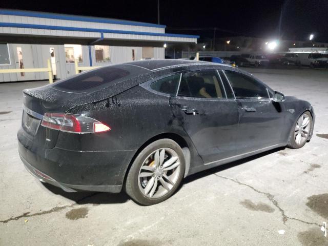 5YJSA1H12EFP52610 - 2014 TESLA MODEL S Սև լուսանկար 3