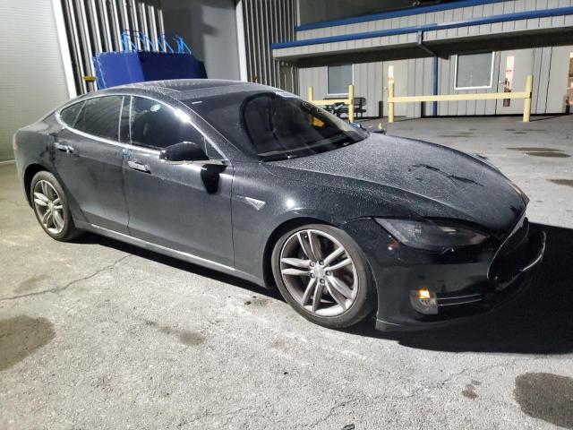 5YJSA1H12EFP52610 - 2014 TESLA MODEL S Սև լուսանկար 4