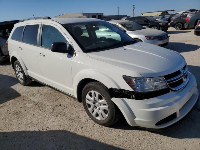 3C4PDCAB8DT679593 - 2013 DODGE JOURNEY SE WHITE photo 4