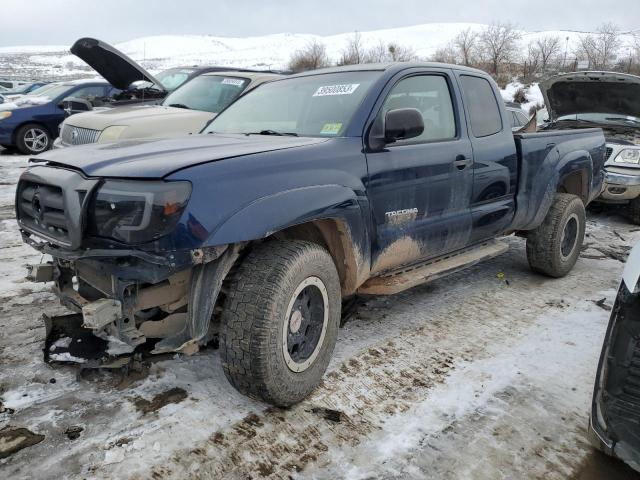 5TEUX42N07Z424267 - 2007 TOYOTA TACOMA ACCESS CAB BLUE photo 1