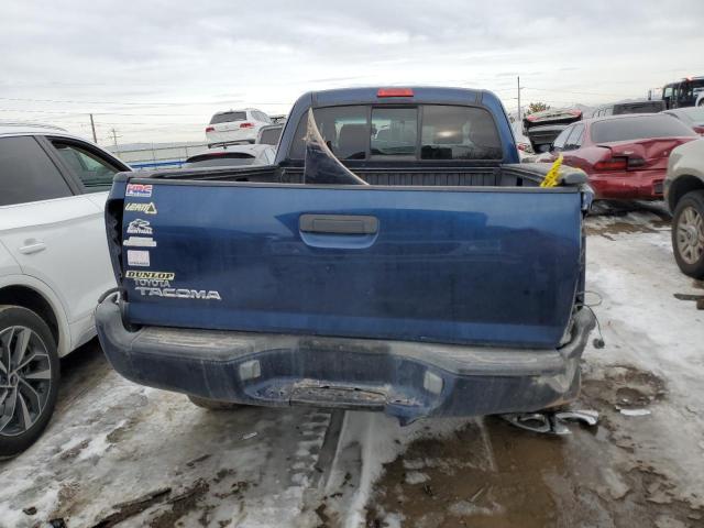 5TEUX42N07Z424267 - 2007 TOYOTA TACOMA ACCESS CAB BLUE photo 6