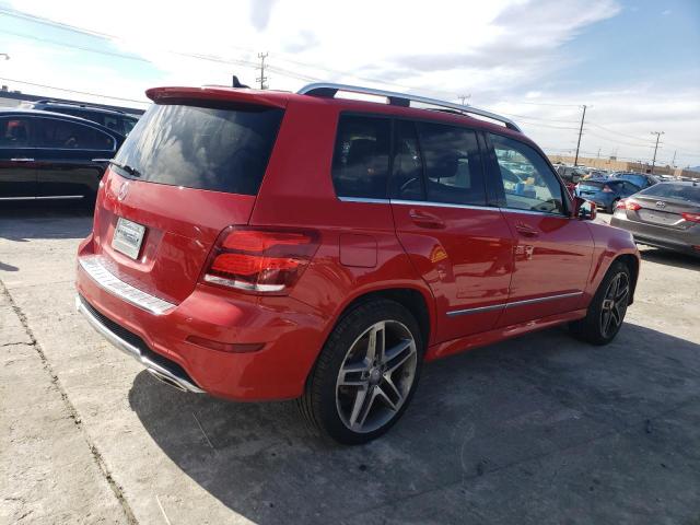 WDCGG5HB4EG174160 - 2014 MERCEDES-BENZ GLK 350 RED photo 3