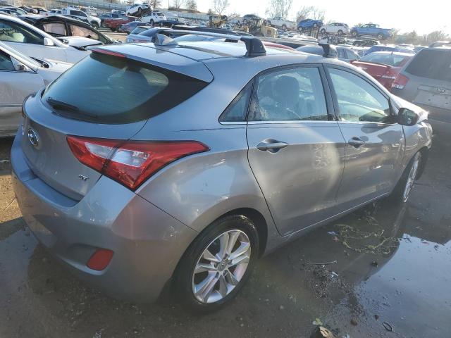 KMHD35LEXDU055580 - 2013 HYUNDAI ELANTRA GT GRAY photo 3