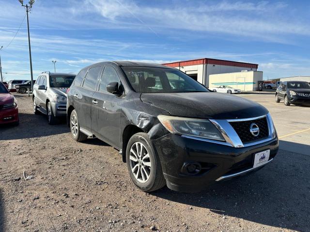 5N1AR2MN3DC638707 - 2013 NISSAN PATHFINDER S BLACK photo 1