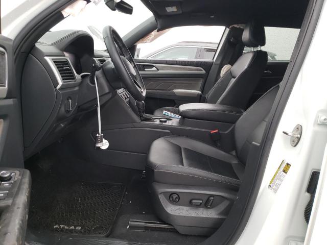 1V2LC2CA8NC224593 - 2022 VOLKSWAGEN ATLAS CROS SE Белый фото 7