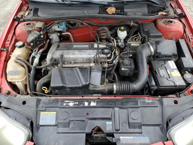 1G1JC52F937132219 - 2003 CHEVROLET CAVALIER RED photo 11