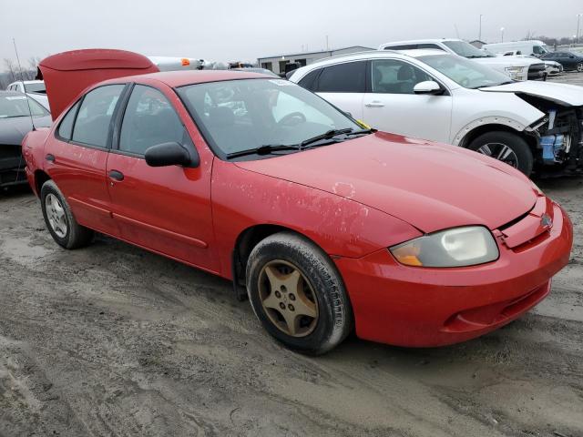 1G1JC52F937132219 - 2003 CHEVROLET CAVALIER RED photo 4